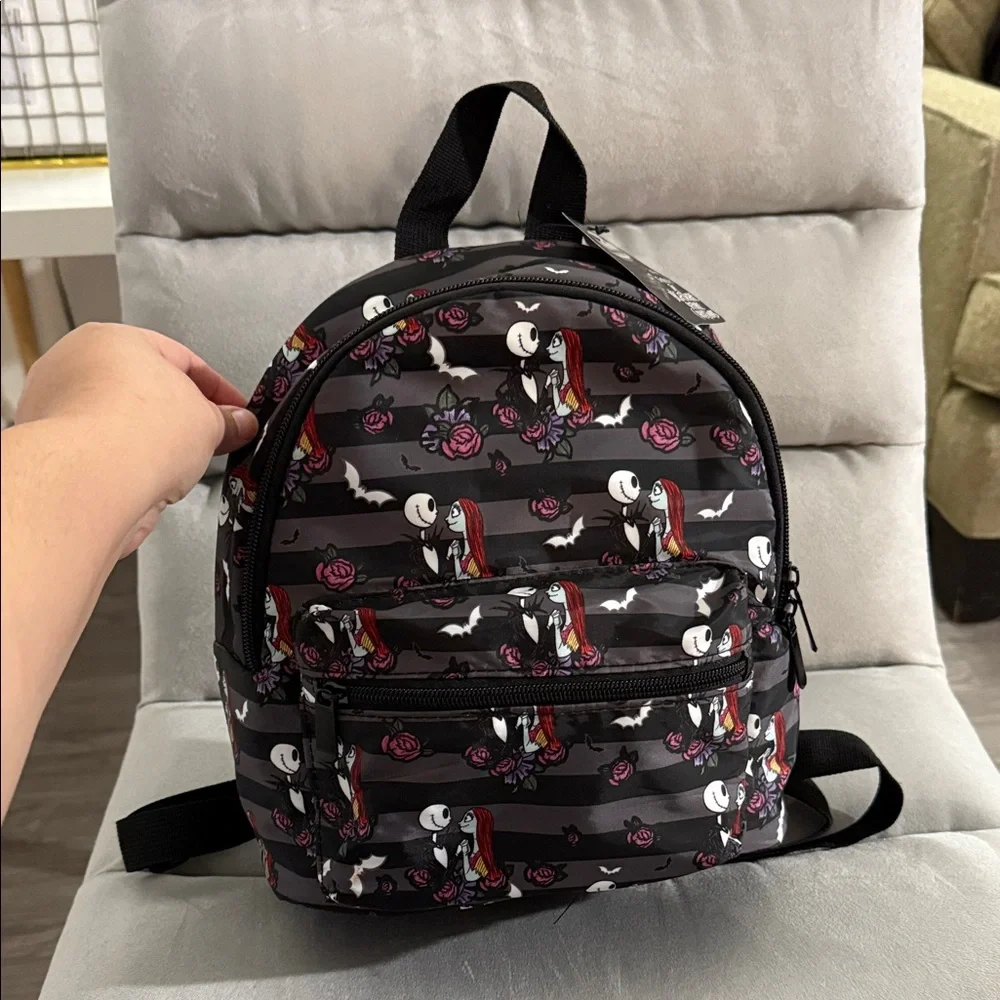 Disney Nightmare Before Christmas Jack And Sally Backpack